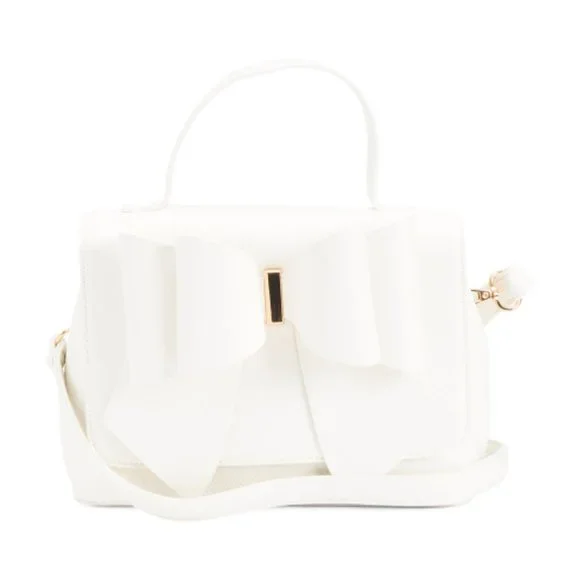 like dreams Bags Like Dreams Bow Front Flap Shoulder Bag